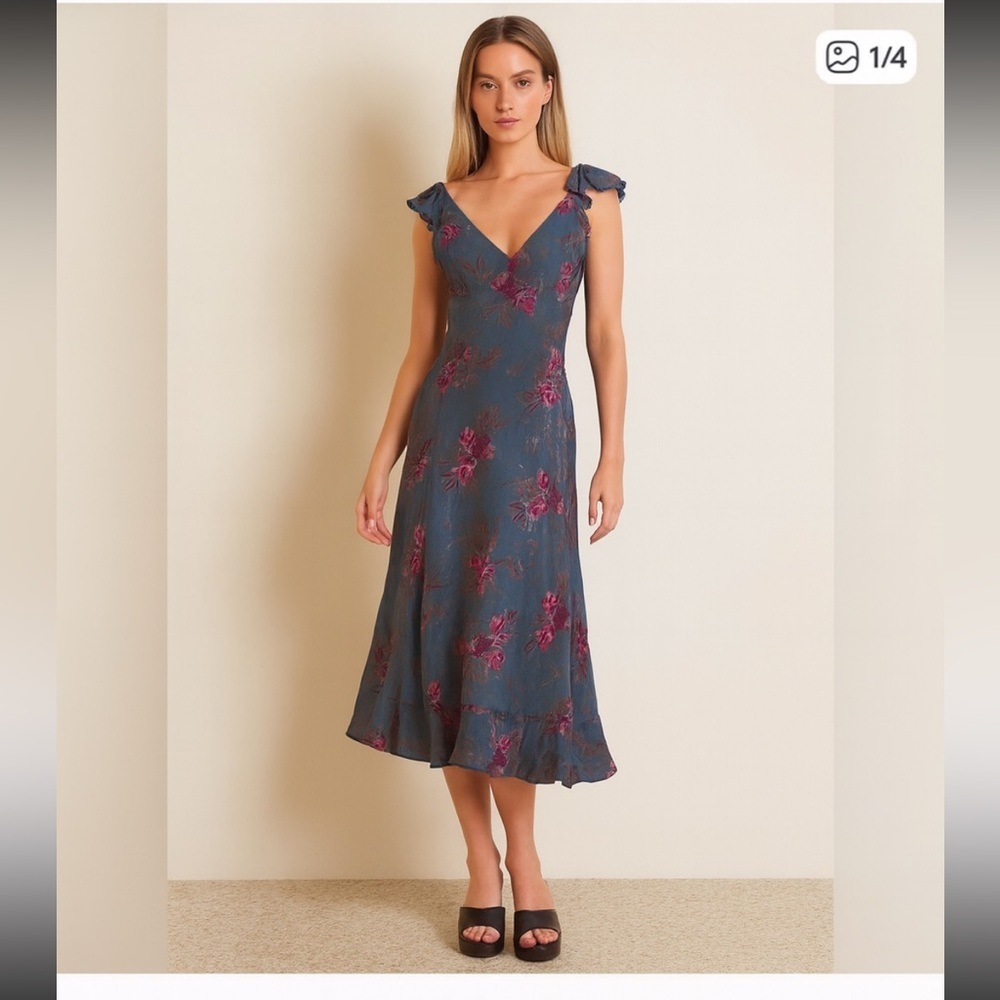 Y2k Midi Sleeveless Dress